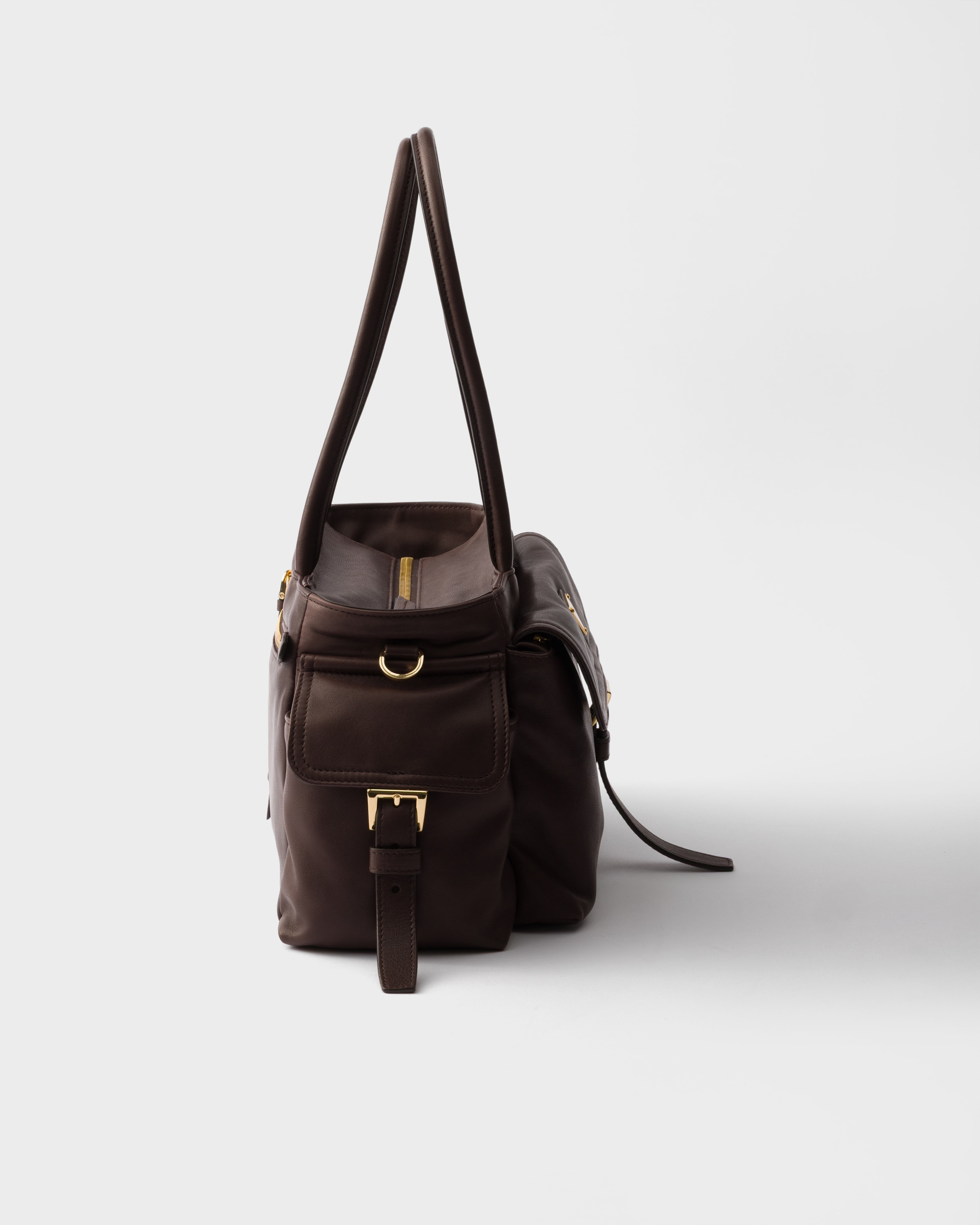直営店買付★PRADA ミディアム レザー トートバッグ org.jpg