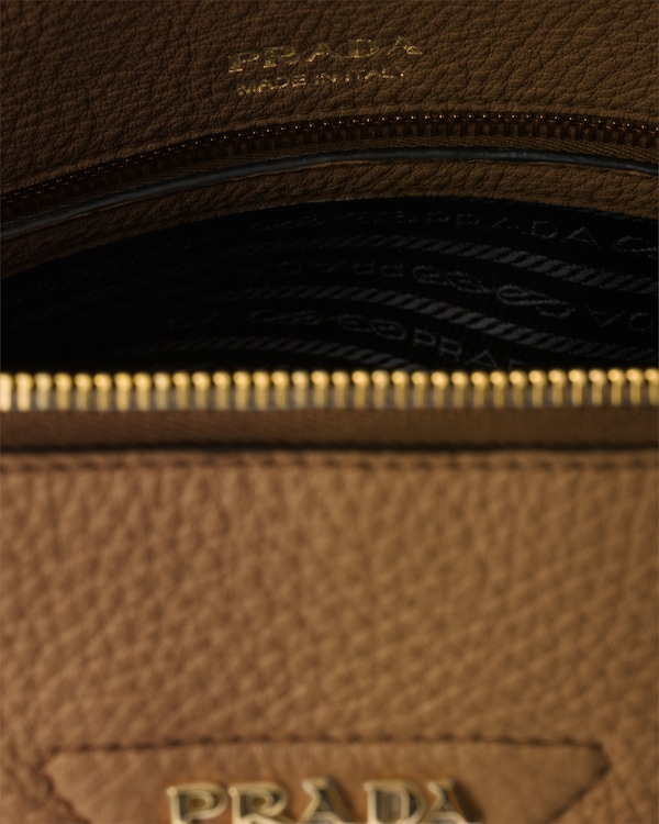 Large leather tote bag - Caramel Large leather tote bag - Caramel