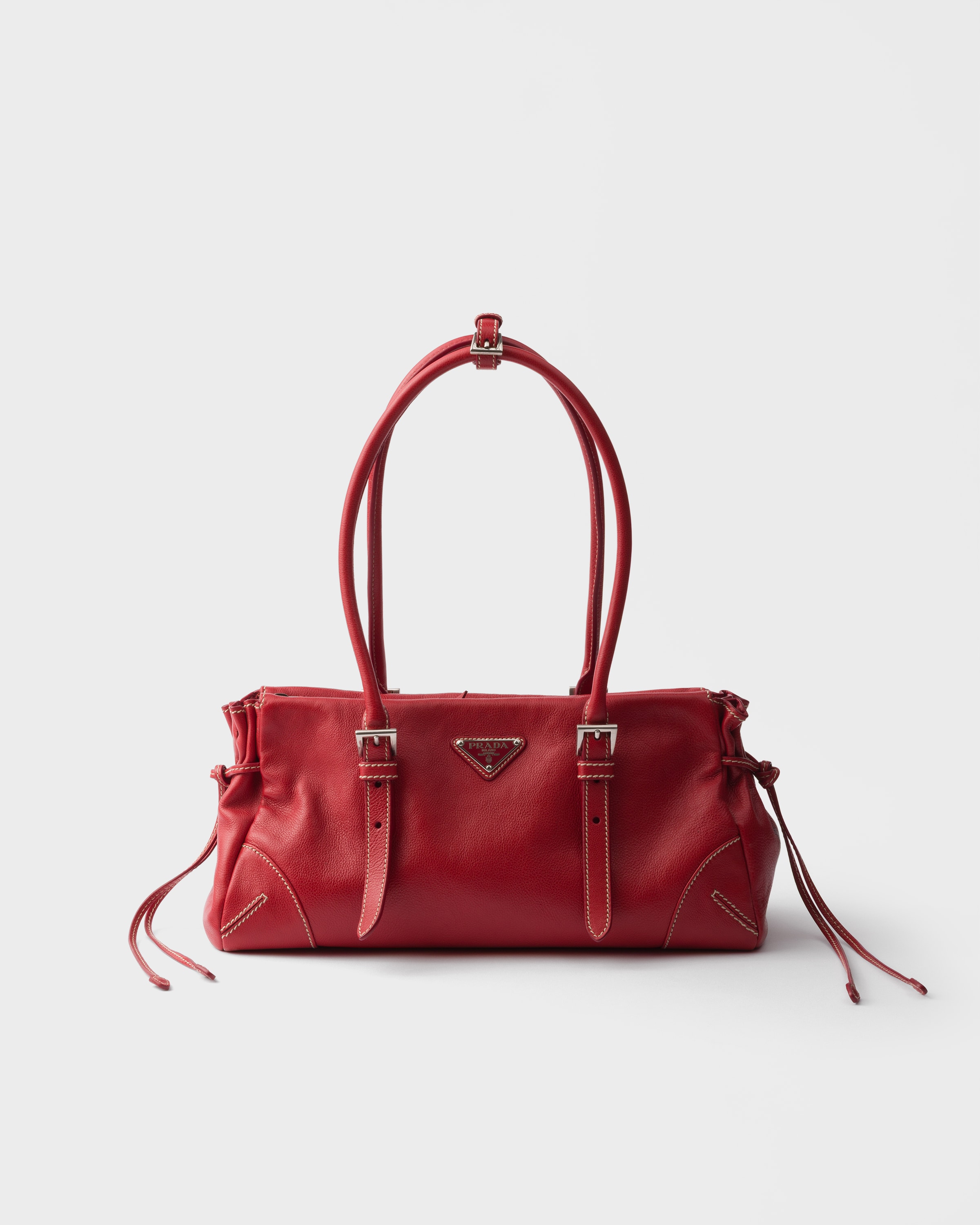 Prada Prada Karin medium antiqued leather tote bag