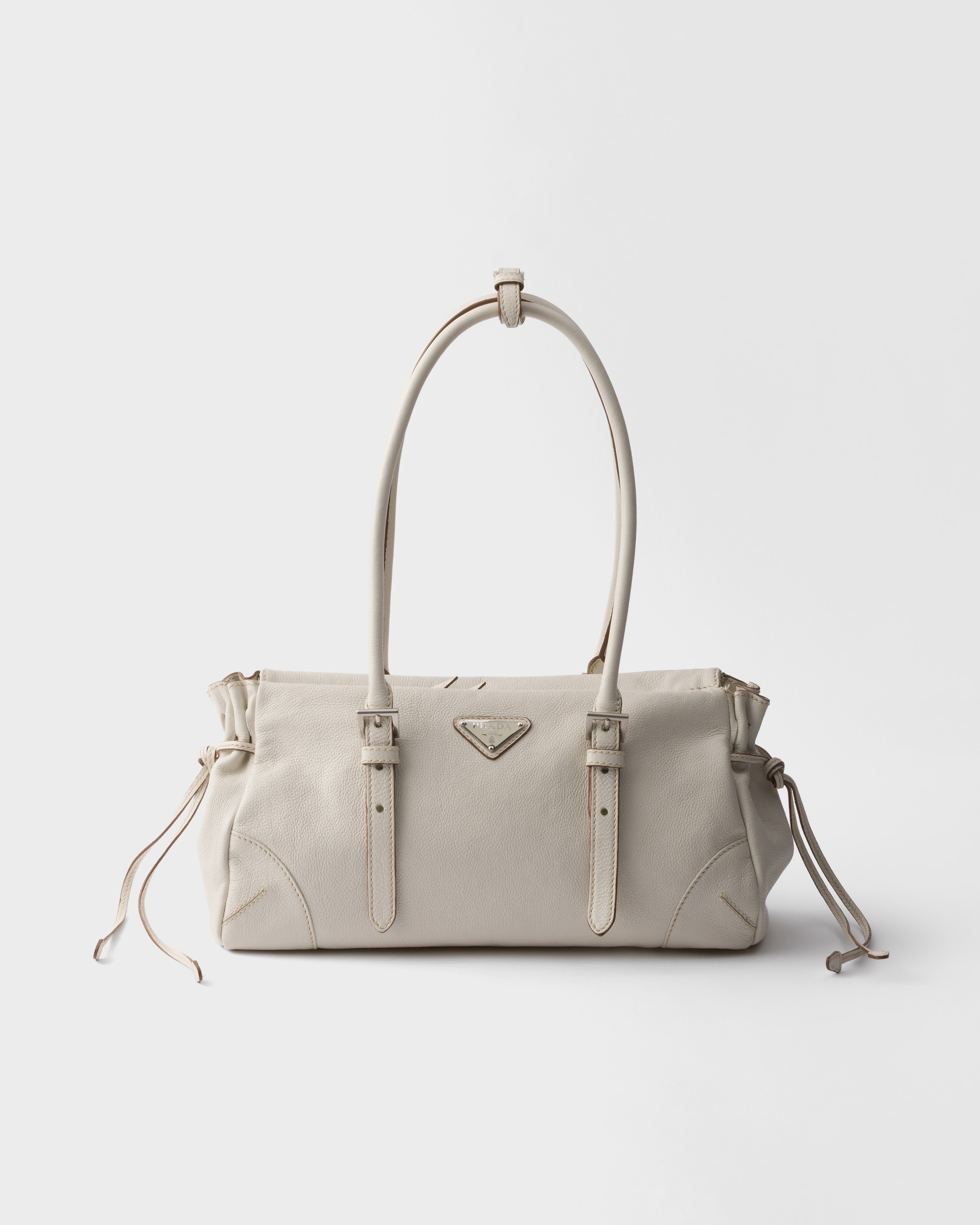 Prada Prada Bonnie medium antiqued leather tote bag