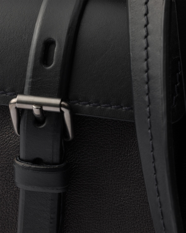 Prada Route large leather tote bag - Negro Prada Route large leather tote bag - Negro