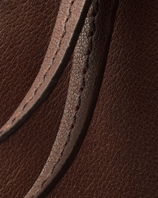 Prada Route large leather tote bag - Cocoa Brown Prada Route large leather tote bag - Cocoa Brown