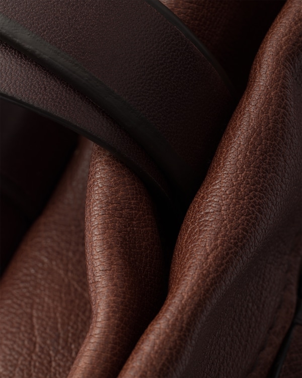 Prada Route medium leather tote bag - Cocoa Brown Prada Route medium leather tote bag - Cocoa Brown