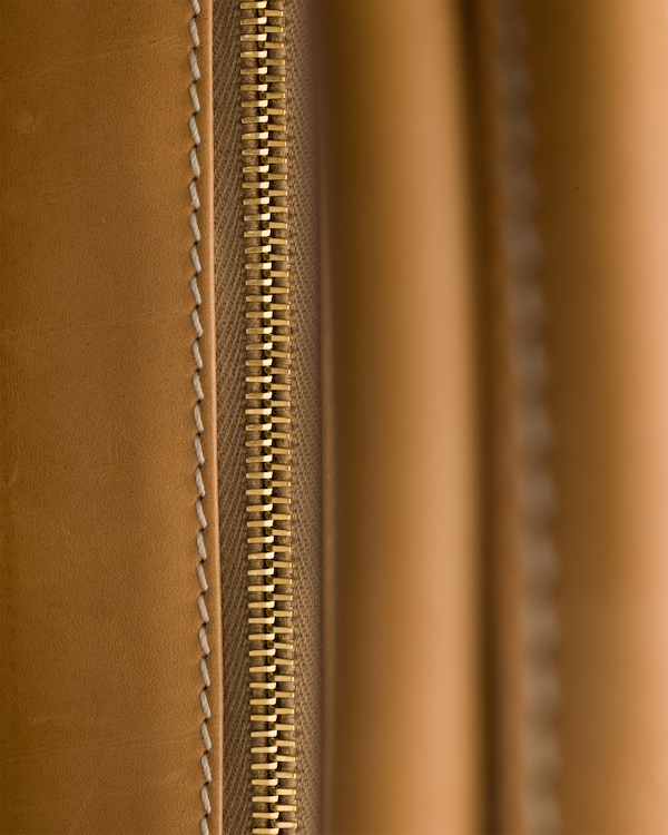 Large linen and leather tote bag - Rope/Natural Large linen and leather tote bag - Rope/Natural