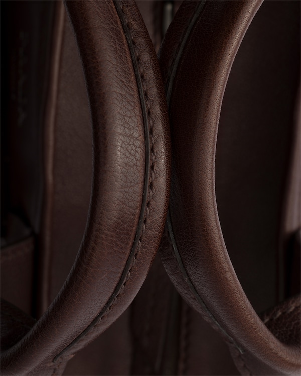 Prada Route medium leather tote bag - Cocoa Brown Prada Route medium leather tote bag - Cocoa Brown