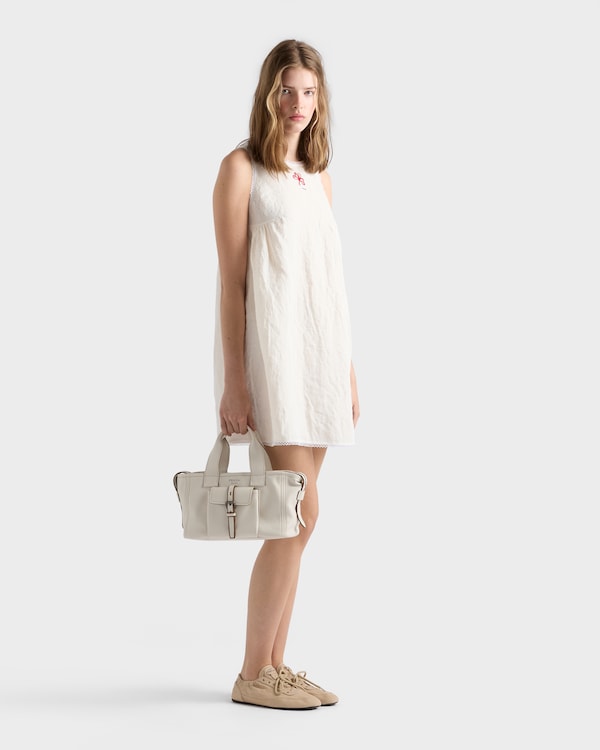 Borsa shopping Prada Route medium in pelle - Talco Borsa shopping Prada Route medium in pelle - Talco