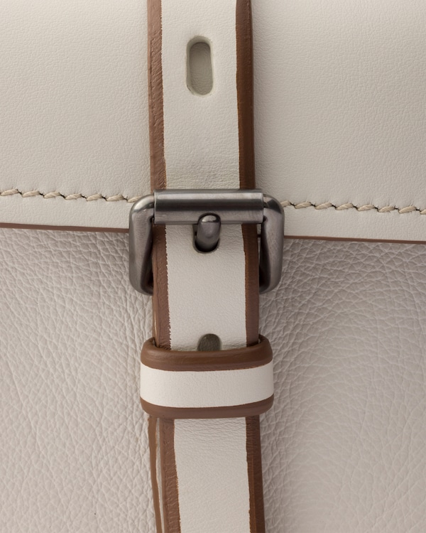 Borsa shopping Prada Route medium in pelle - Talco Borsa shopping Prada Route medium in pelle - Talco