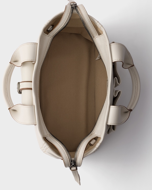 Borsa shopping Prada Route medium in pelle - Talco Borsa shopping Prada Route medium in pelle - Talco