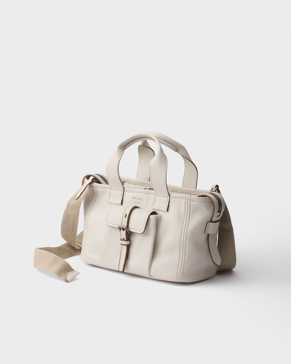 Borsa shopping Prada Route medium in pelle - Talco Borsa shopping Prada Route medium in pelle - Talco