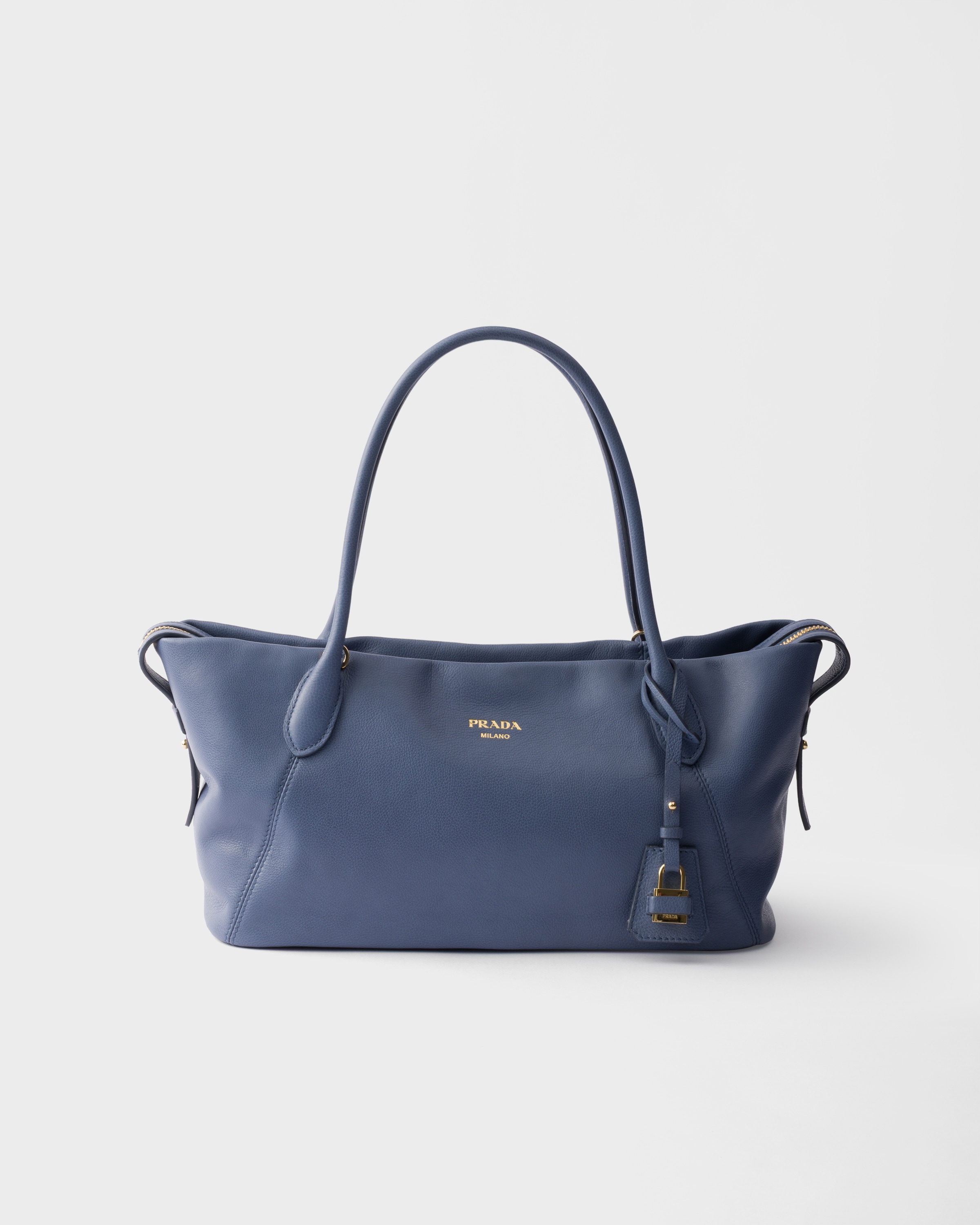 Prada Prada Ouvert large leather tote bag