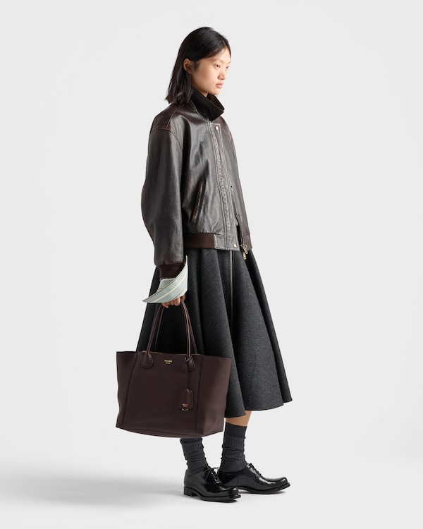 Prada Nova large leather tote bag - Briarwood Prada Nova large leather tote bag - Briarwood