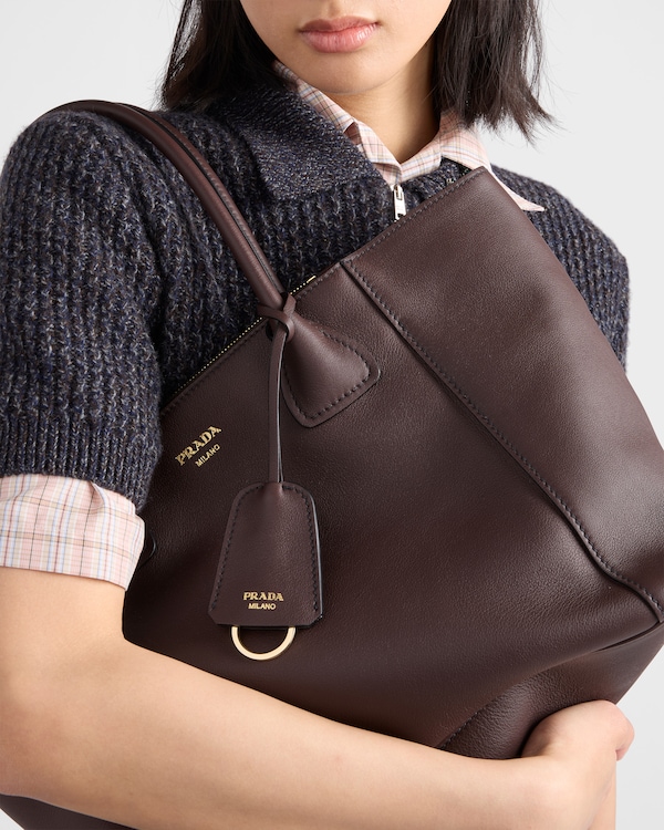 Prada Nova large leather tote bag - Briarwood Prada Nova large leather tote bag - Briarwood