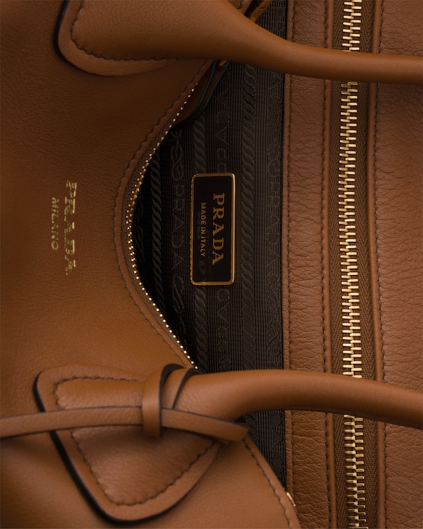Grand cabas en cuir - Cognac Grand cabas en cuir - Cognac