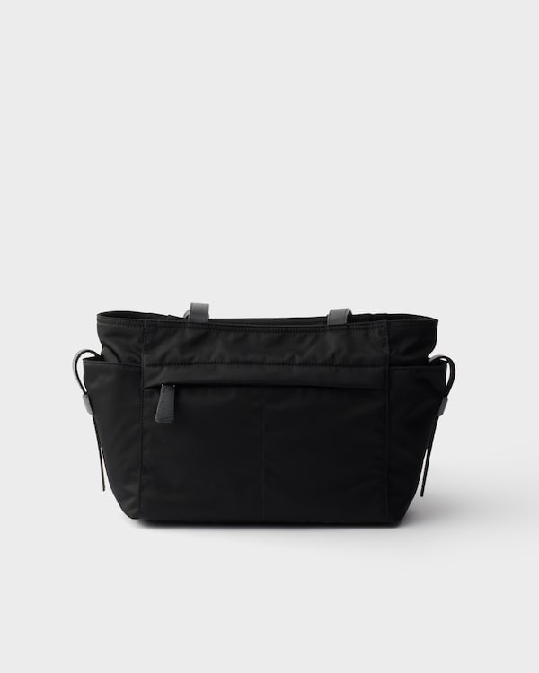 Small Re-Nylon shopping bag - Black Small Re-Nylon shopping bag - Black