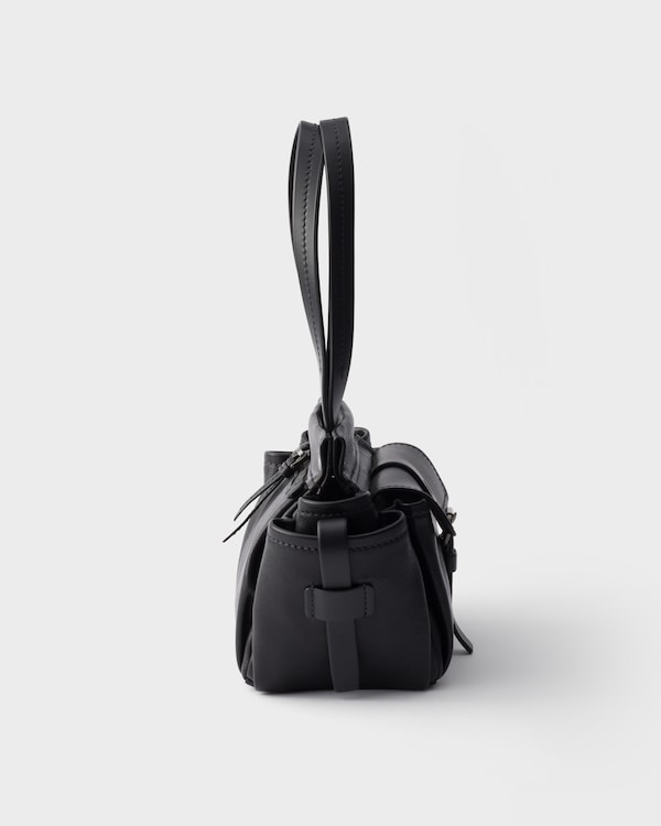 Prada Route leather mini tote bag - Black Prada Route leather mini tote bag - Black