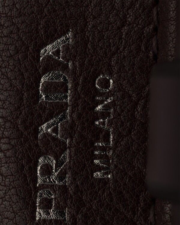 Prada Route leather mini tote bag - Cocoa Brown Prada Route leather mini tote bag - Cocoa Brown