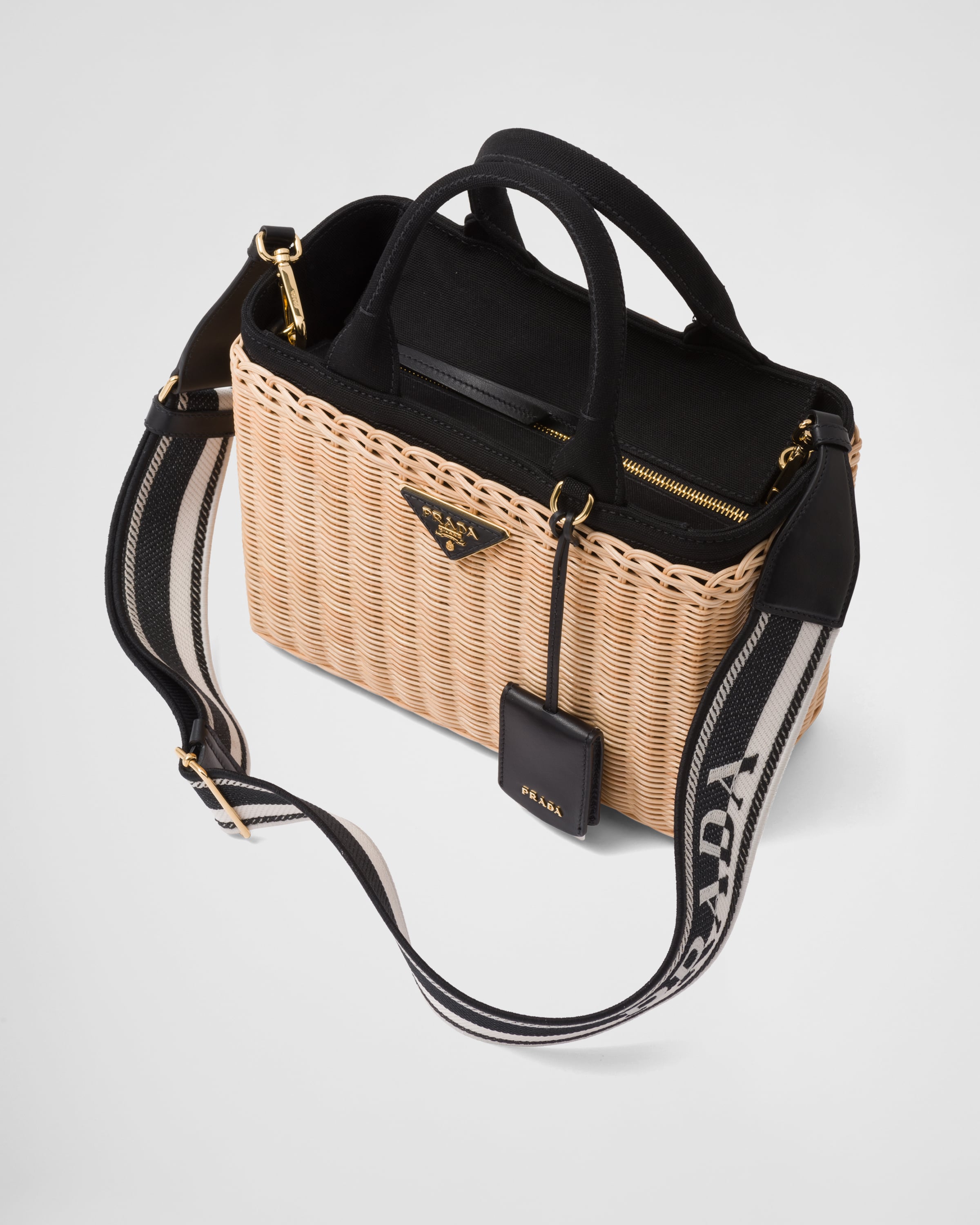 Wicker hot sale prada bag
