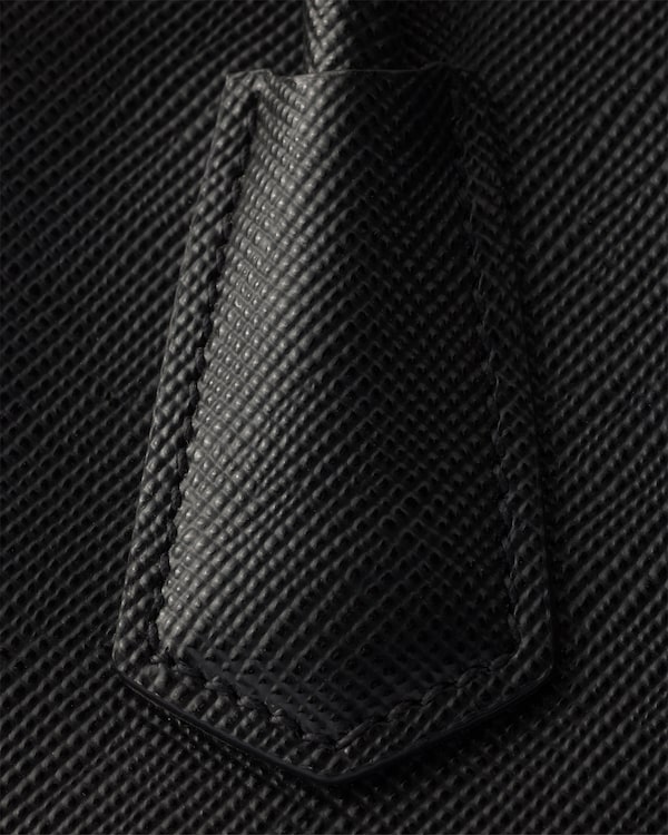 Prada Double medium Saffiano leather bag - Black Prada Double medium Saffiano leather bag - Black