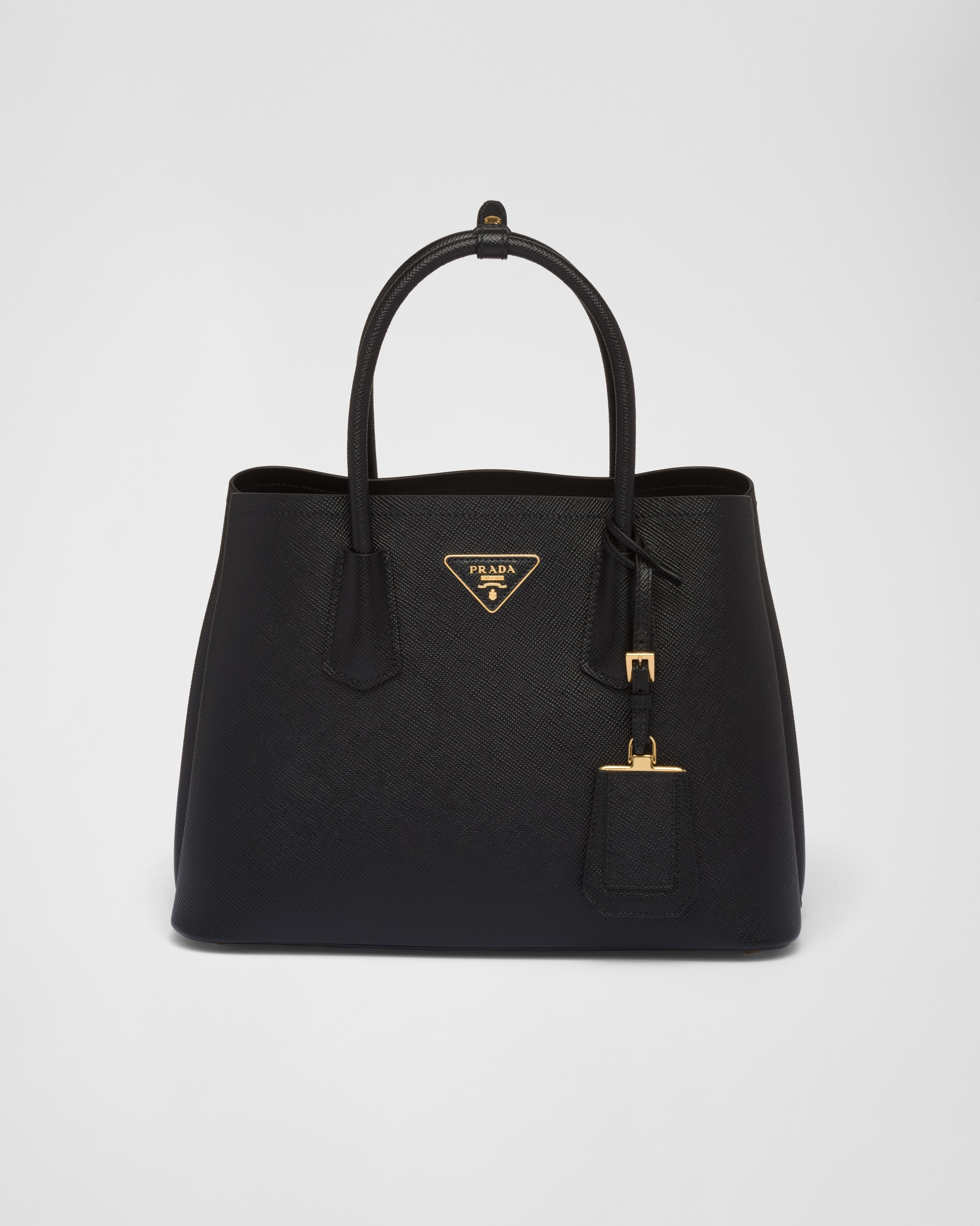 Prada double bag large deals