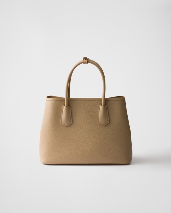 Borsa Prada Double medium in Saffiano - Sabbia Borsa Prada Double medium in Saffiano - Sabbia