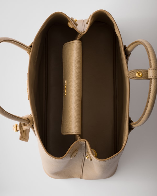Borsa Prada Double medium in Saffiano - Sabbia Borsa Prada Double medium in Saffiano - Sabbia