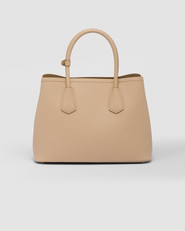 Prada Double Orta Boy Saffiano Deri Çanta Prada Double Orta Boy Saffiano Deri Çanta
