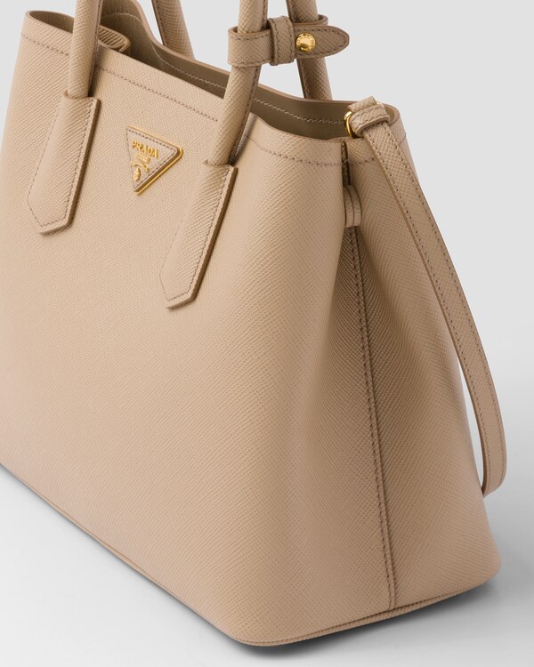 Prada Double Orta Boy Saffiano Deri Çanta Prada Double Orta Boy Saffiano Deri Çanta