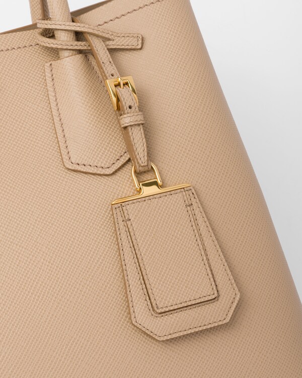 Prada Double Orta Boy Saffiano Deri Çanta Prada Double Orta Boy Saffiano Deri Çanta