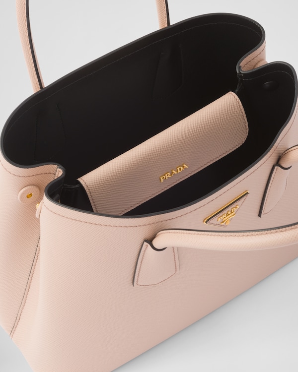 Prada Double medium Saffiano leather bag Prada Double medium Saffiano leather bag