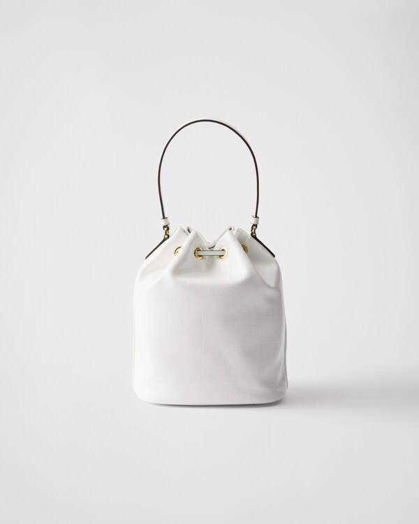 Prada Duet naplak patent leather bucket bag Prada Duet naplak patent leather bucket bag
