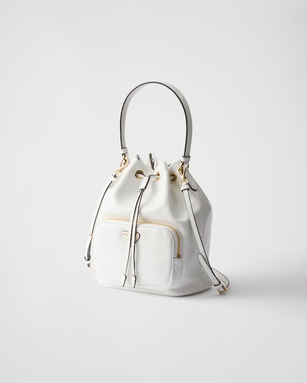 Prada Duet naplak patent leather bucket bag Prada Duet naplak patent leather bucket bag
