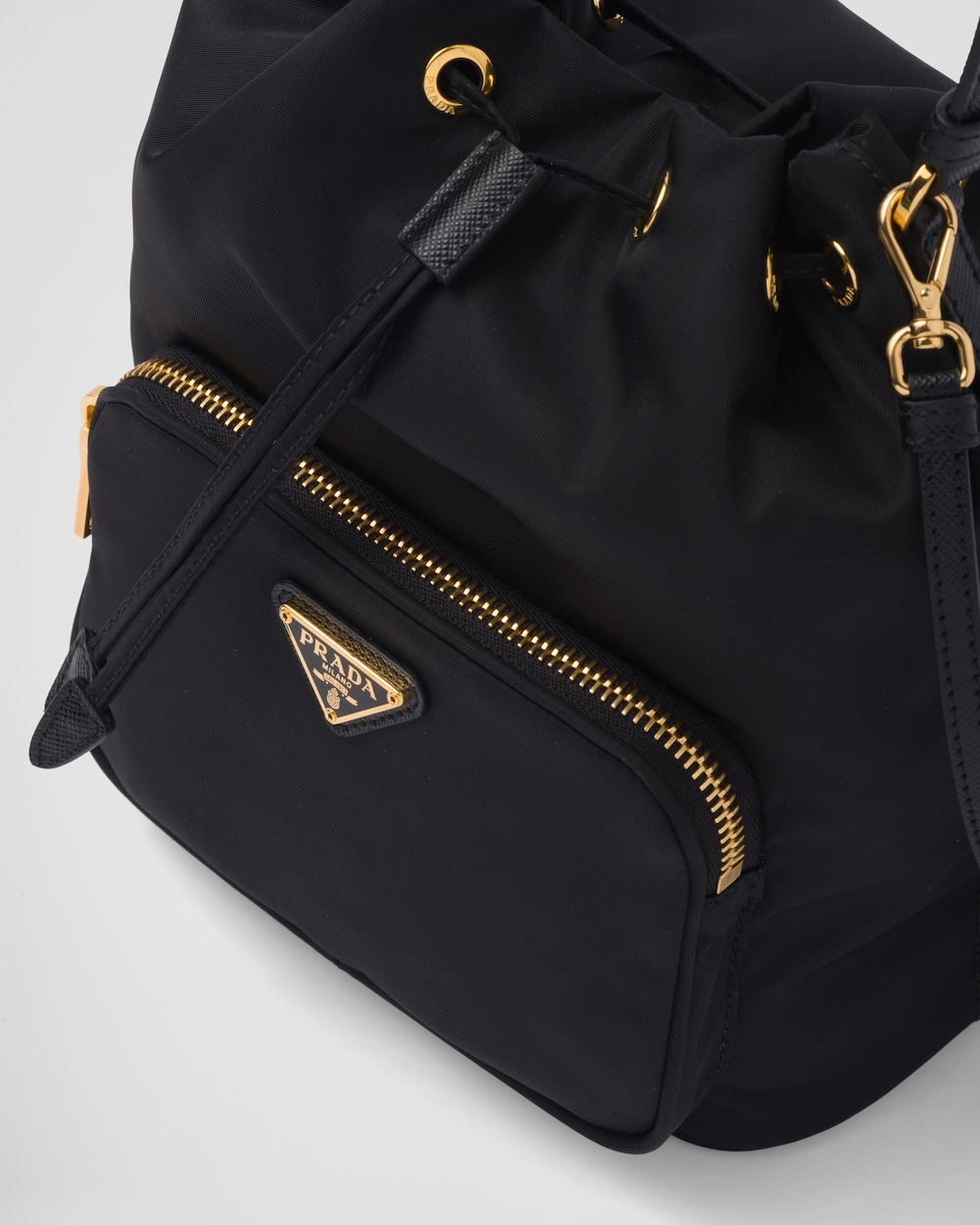 Prada tessuto nylon bucket bag Clearance