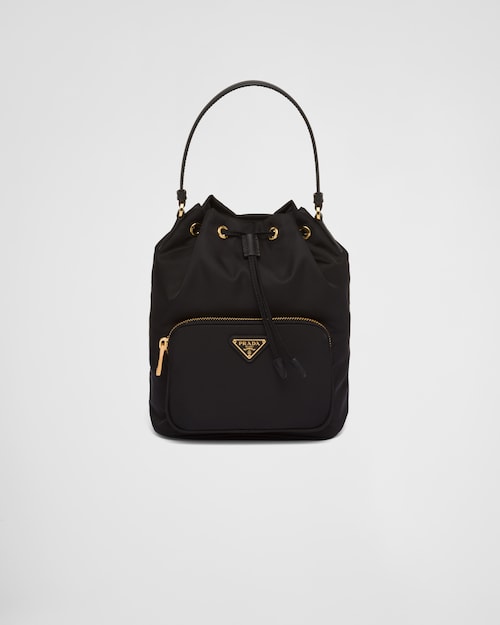Prada tessuto bucket bag clearance