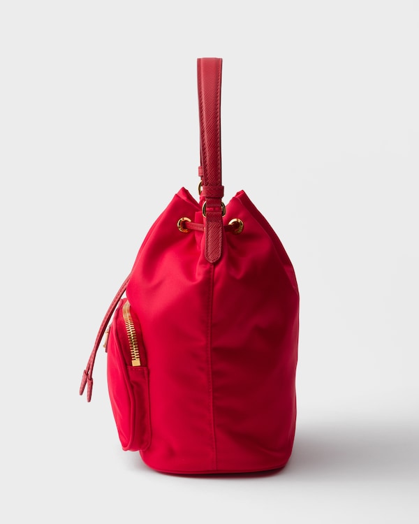 Secchiello Prada Duet in Re-Nylon - Rosso Secchiello Prada Duet in Re-Nylon - Rosso