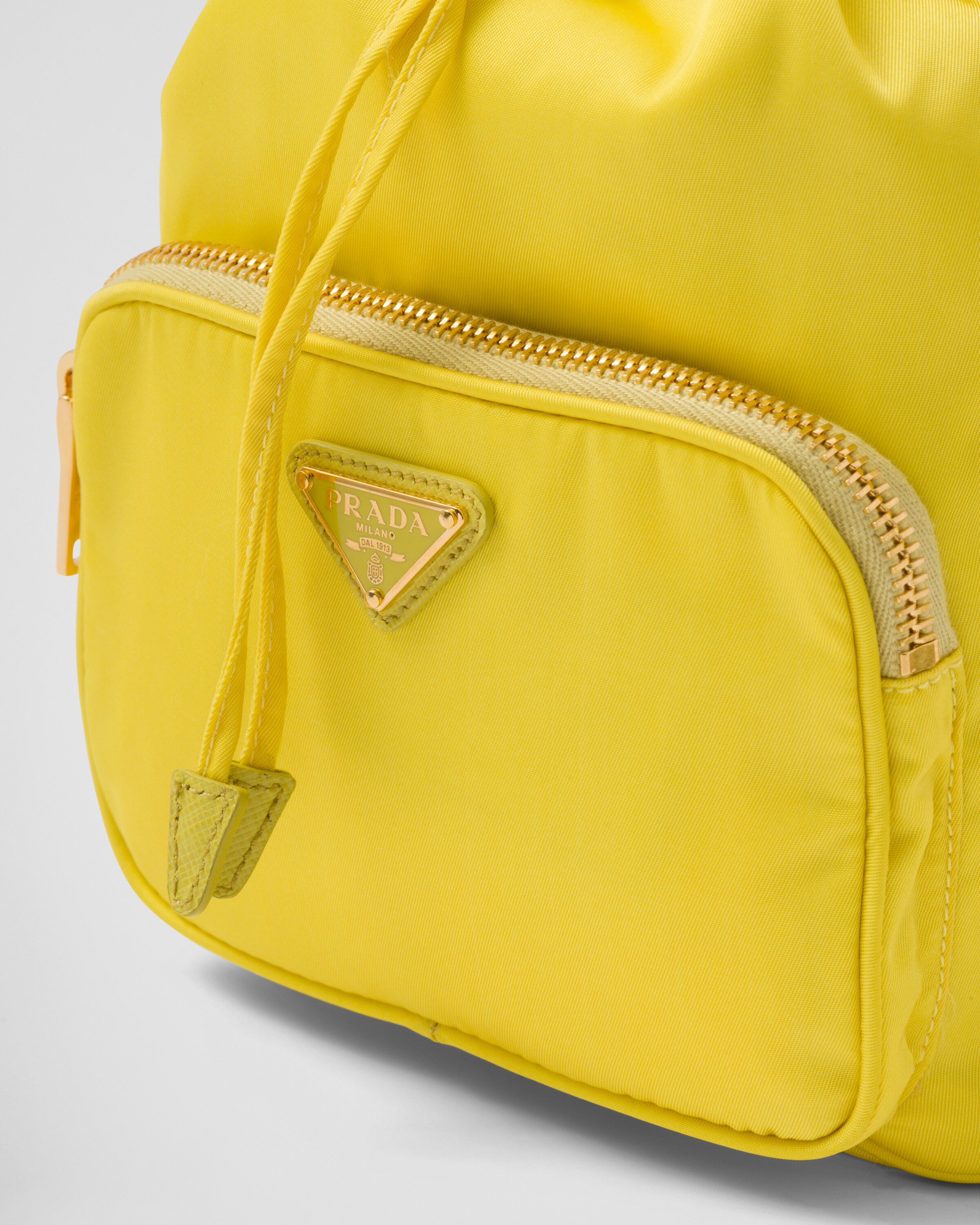 Citron Green Prada Duet ReNylon shoulder bag Prada