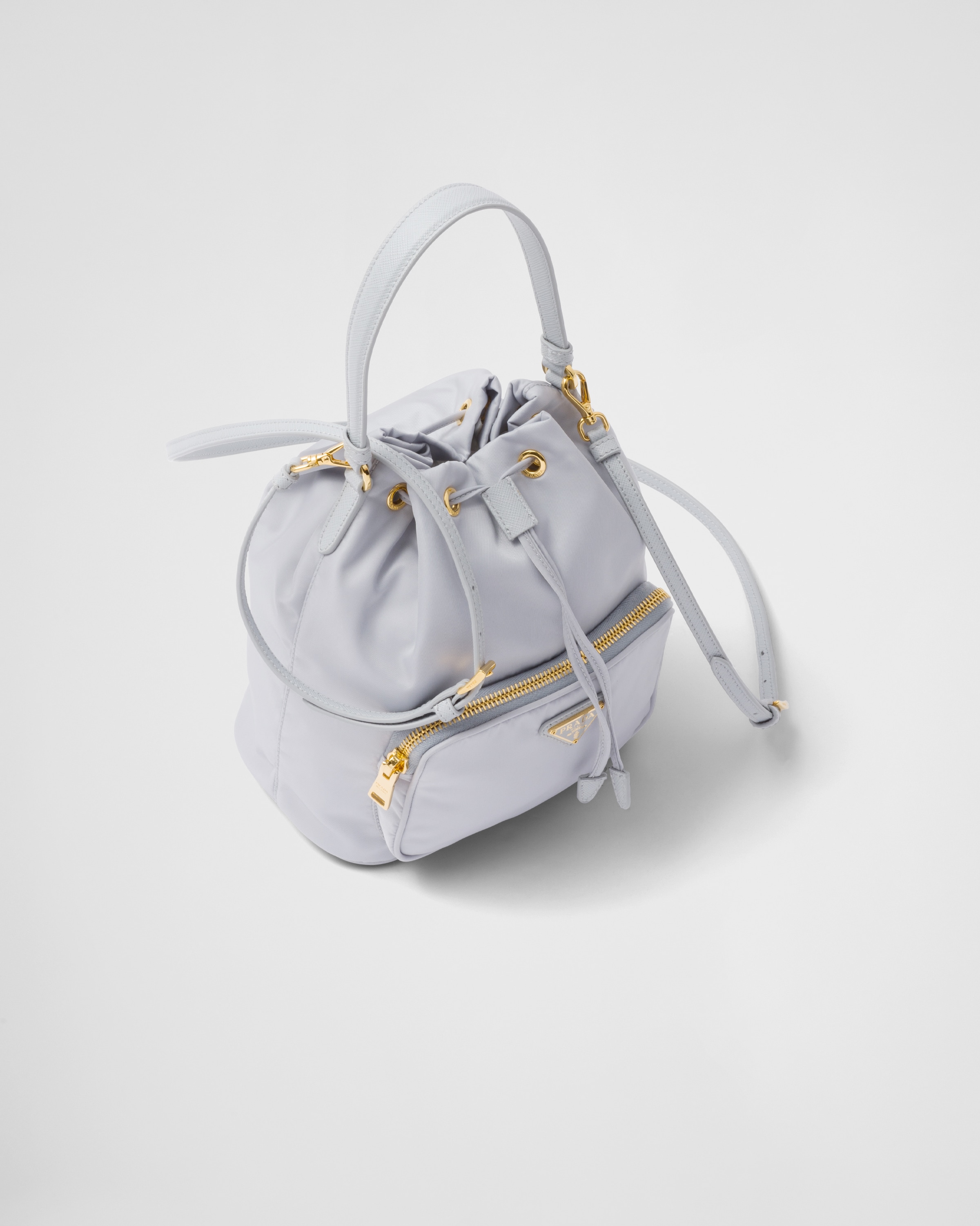 Cornflower Prada Duet ReNylon Bucket shoulder bag Prada