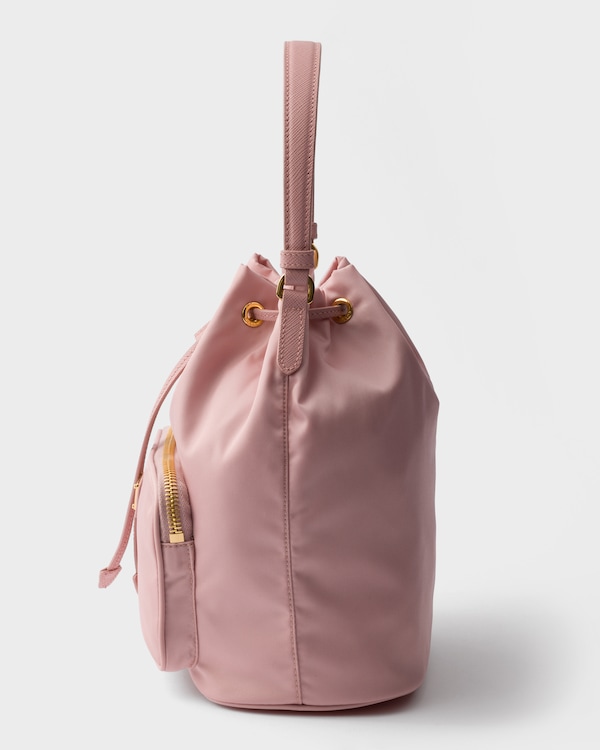 Prada Duet Re-Nylon bucket bag - Peach Prada Duet Re-Nylon bucket bag - Peach