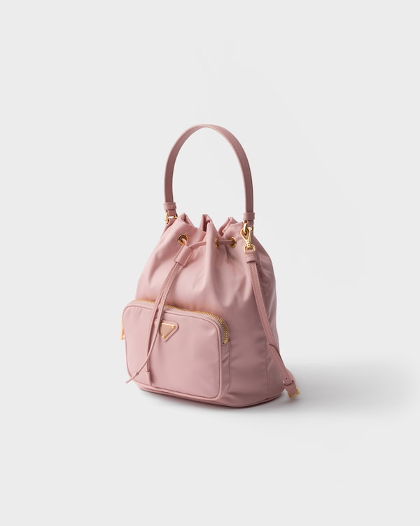 Prada Duet Re-Nylon bucket bag - Peach Prada Duet Re-Nylon bucket bag - Peach