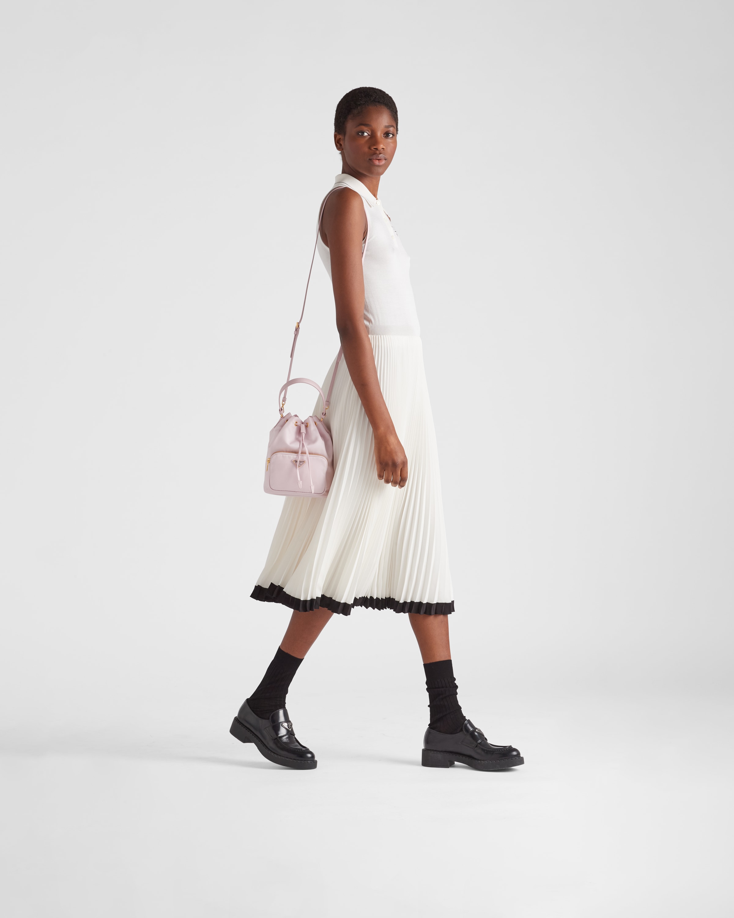 Prada Duet Re Nylon Bucket shoulder bag