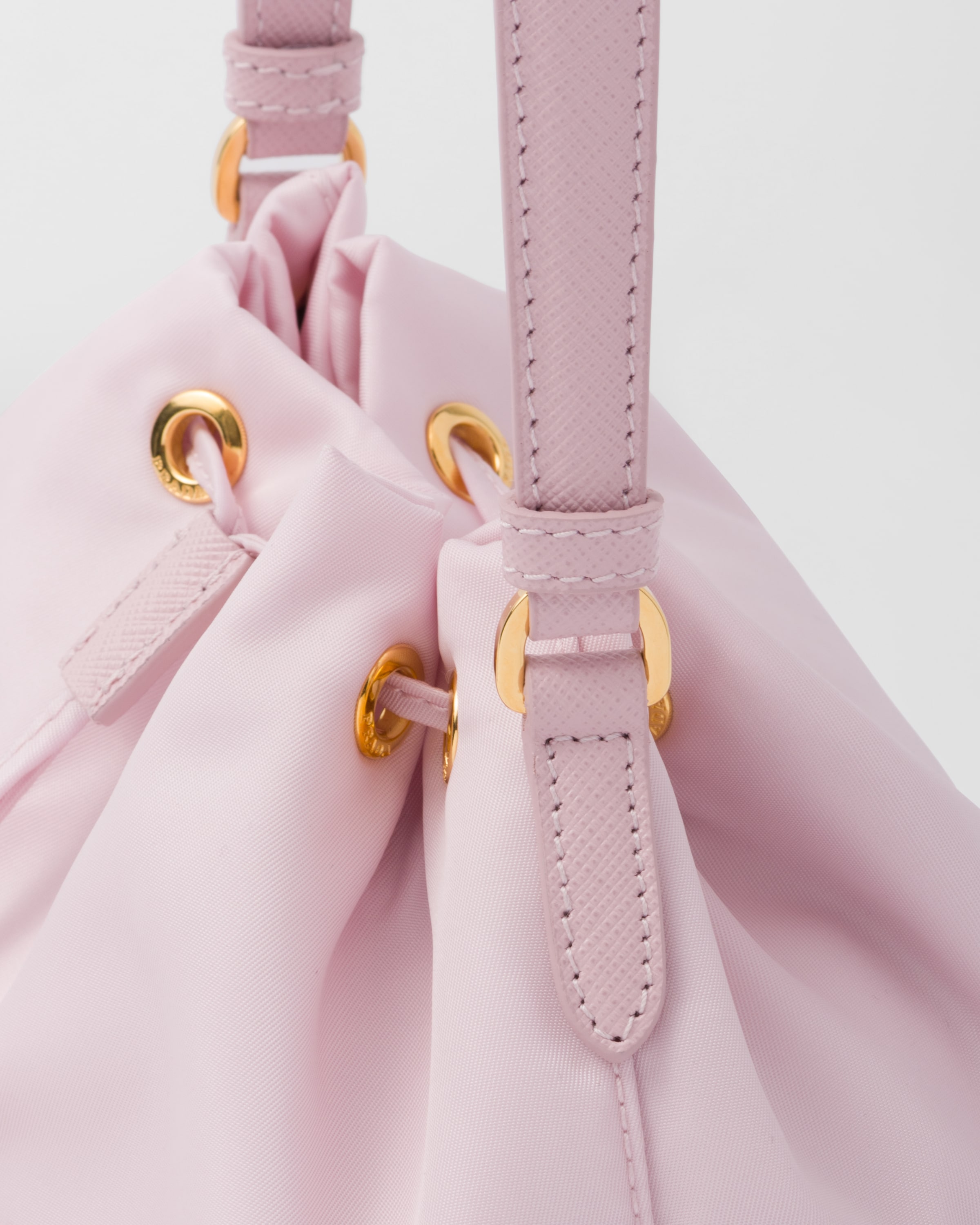 Alabaster Pink Prada Duet ReNylon shoulder bag Prada