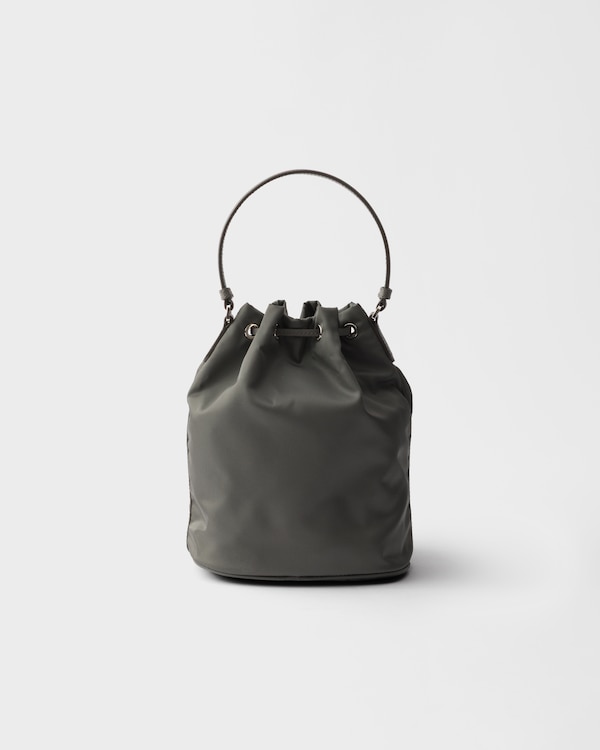 Prada Duet Re-Nylon bucket bag - Mercury Prada Duet Re-Nylon bucket bag - Mercury