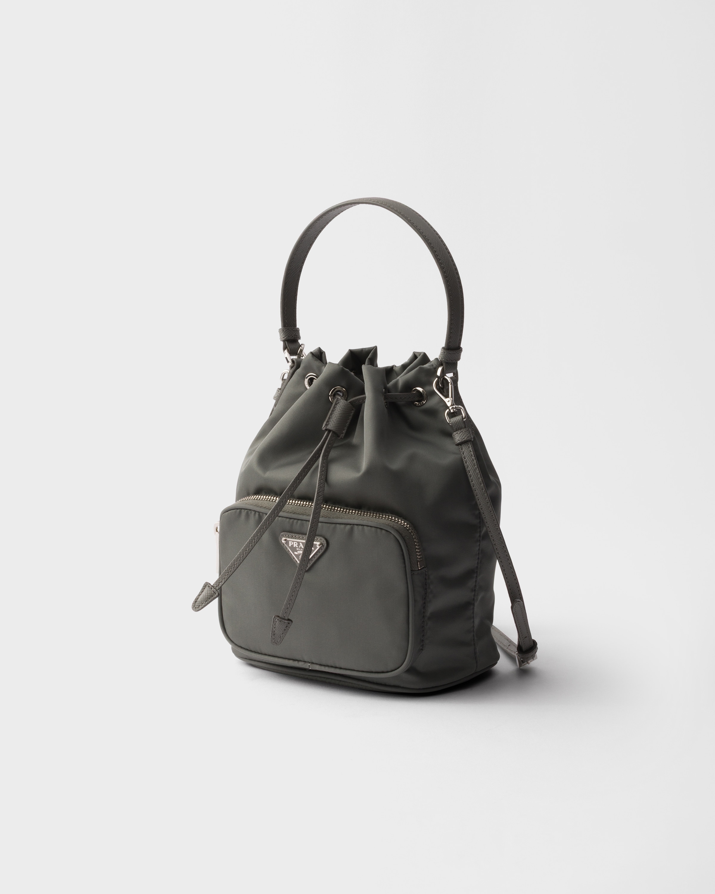 バッグ Prada Duet Re-Nylon bucket bag Black Prada Duet Re-nylon Bucket Bag | PRADA