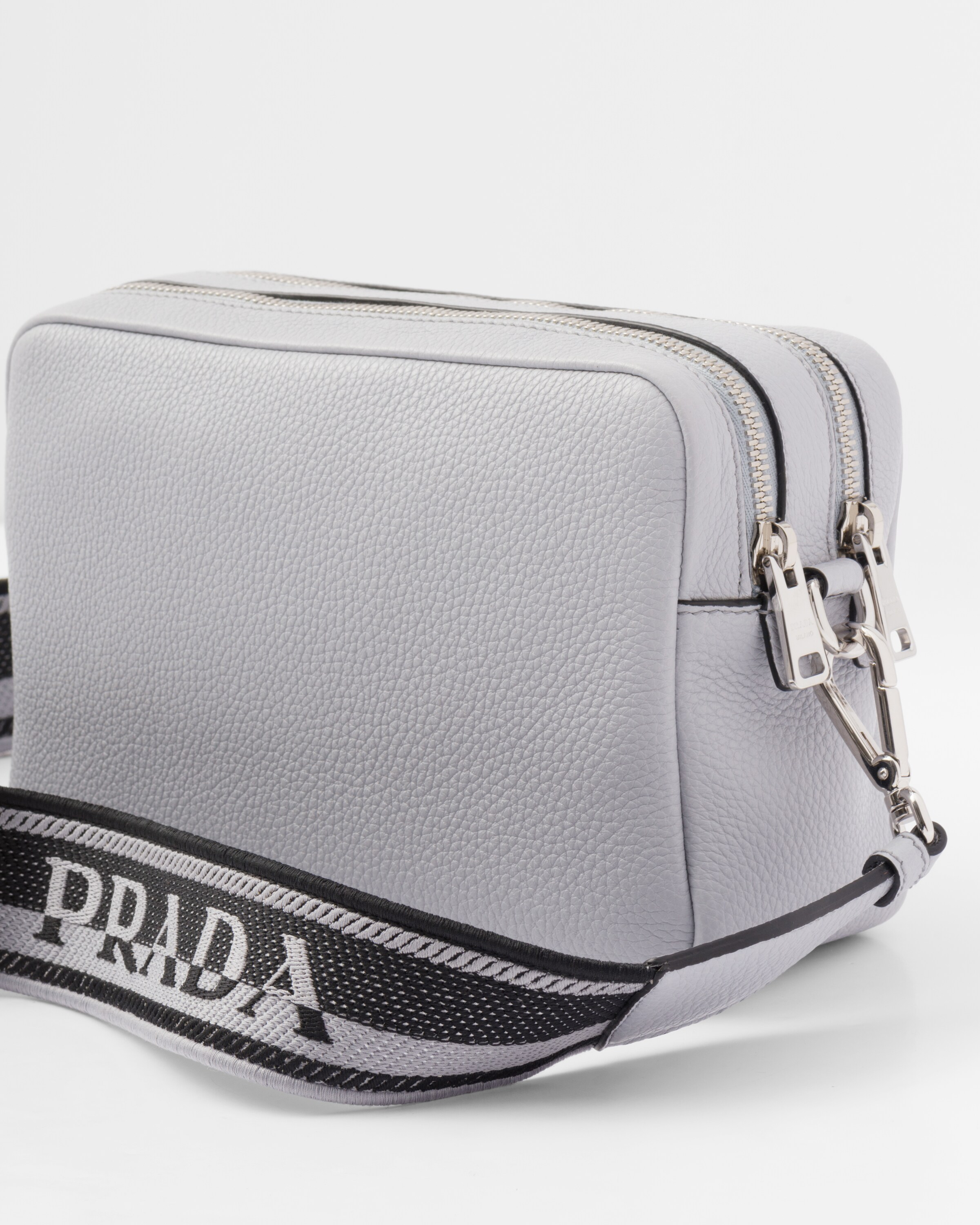 Prada حقيبة من الجلد بحزام كتف 6