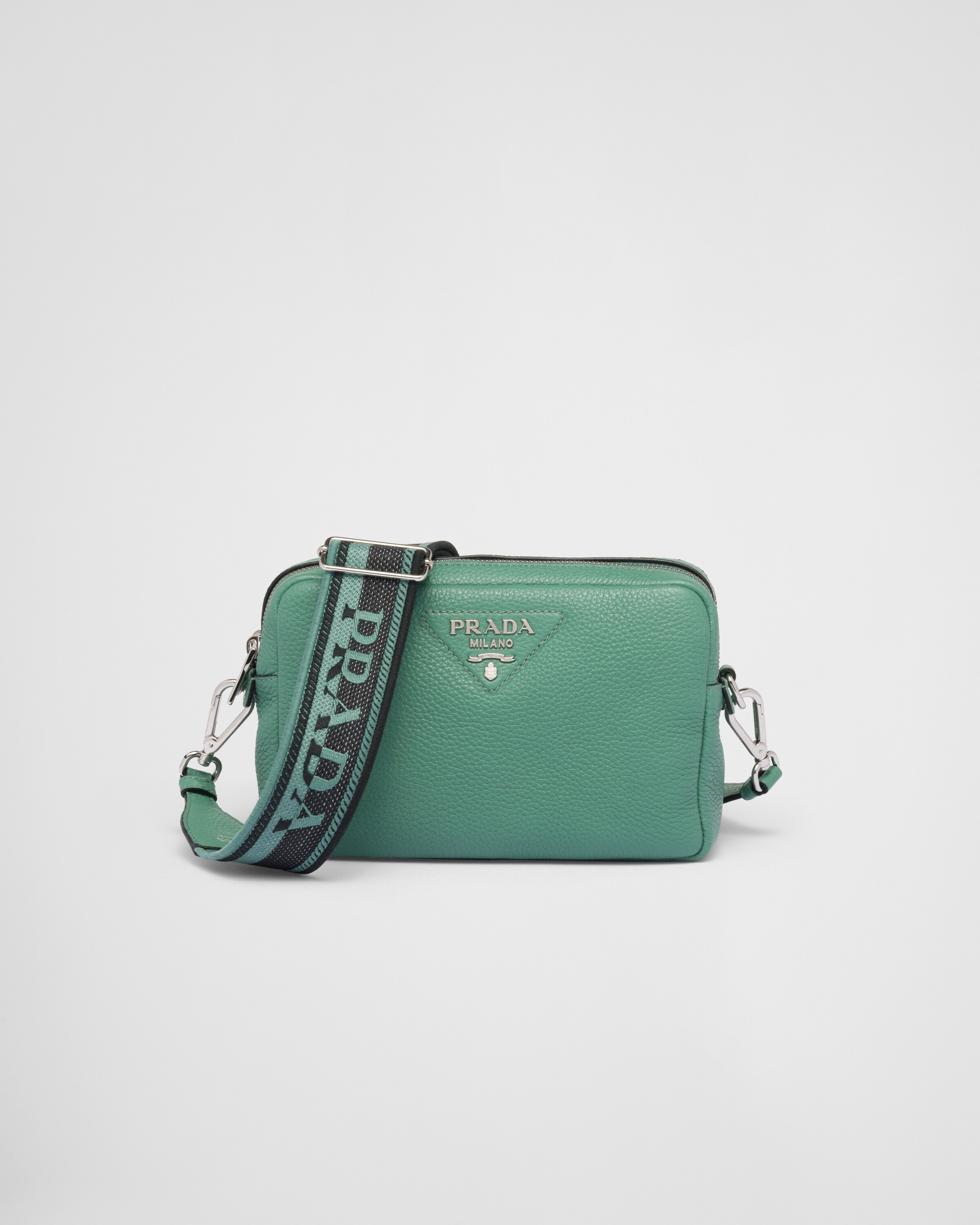 Sage Medium Leather Bag PRADA