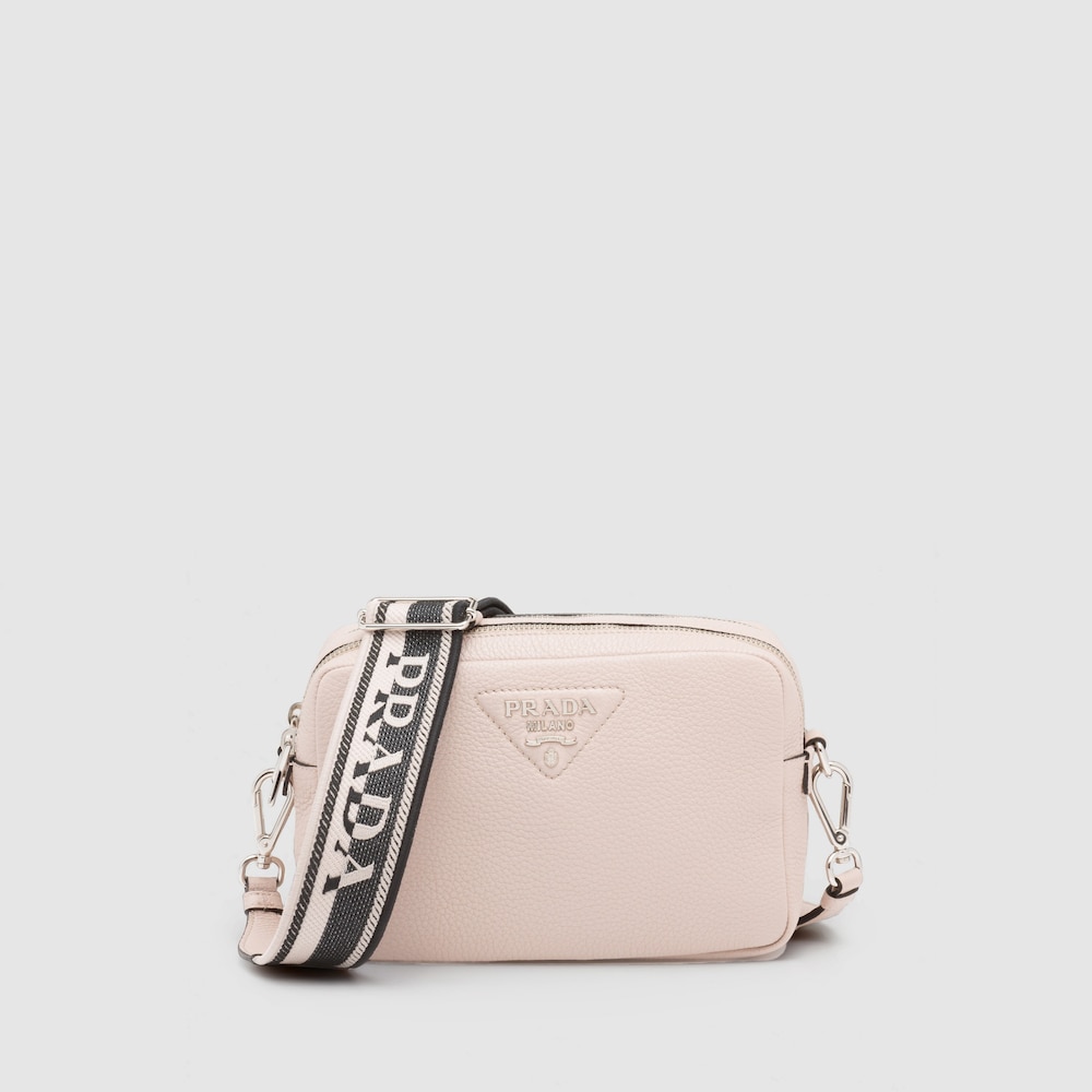 Prada حقيبة من الجلد بحزام كتف 1