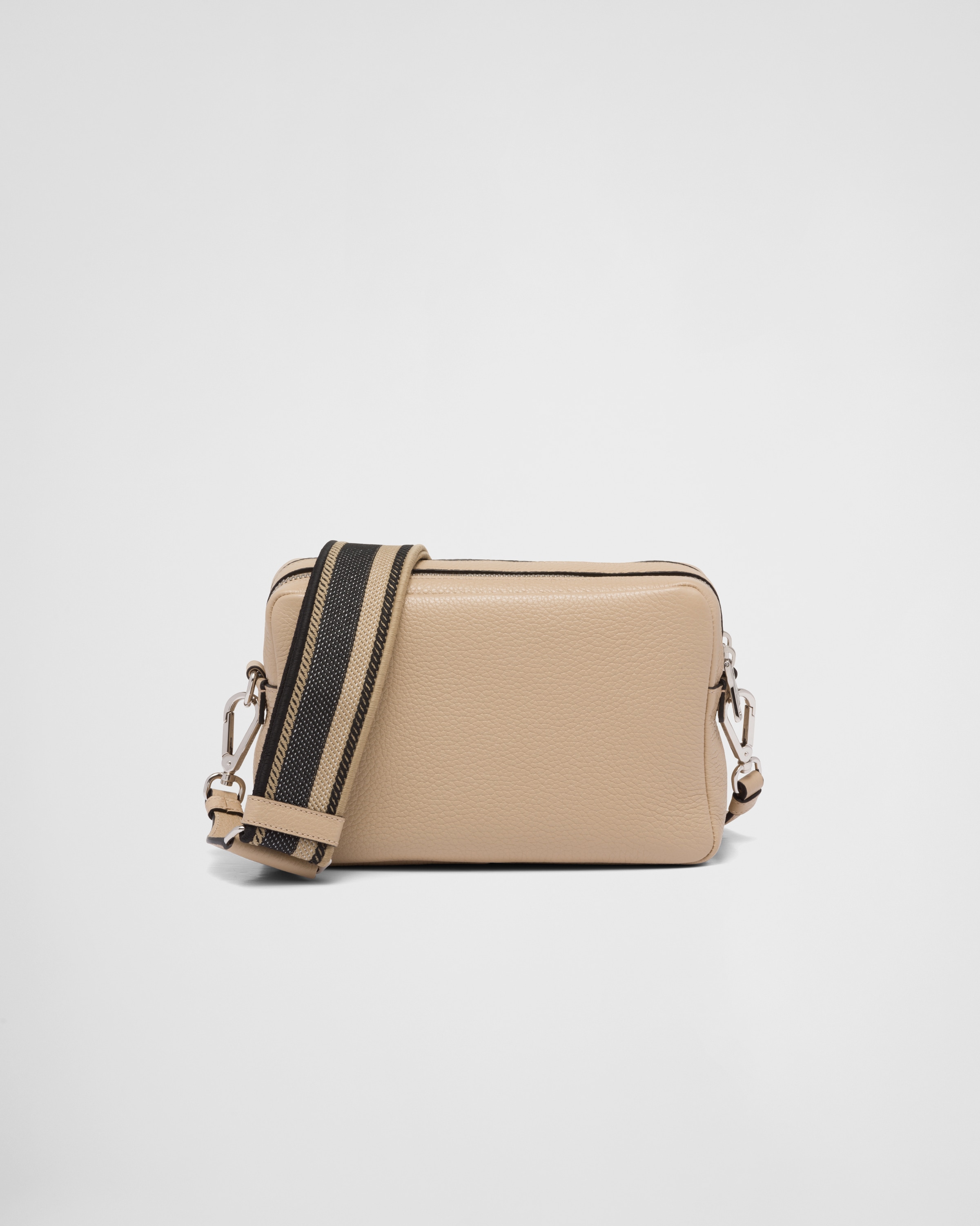 Prada حقيبة من الجلد بحزام كتف 4