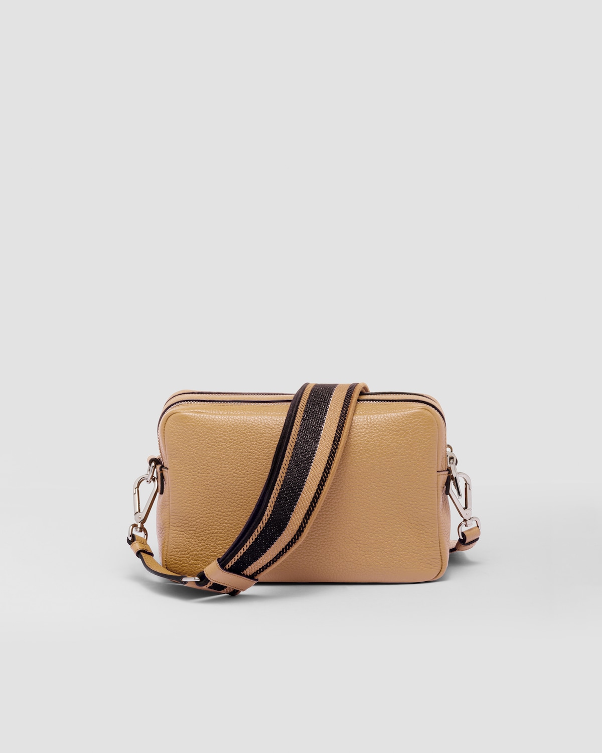 Prada Women Caramel Leather Shopping Bag