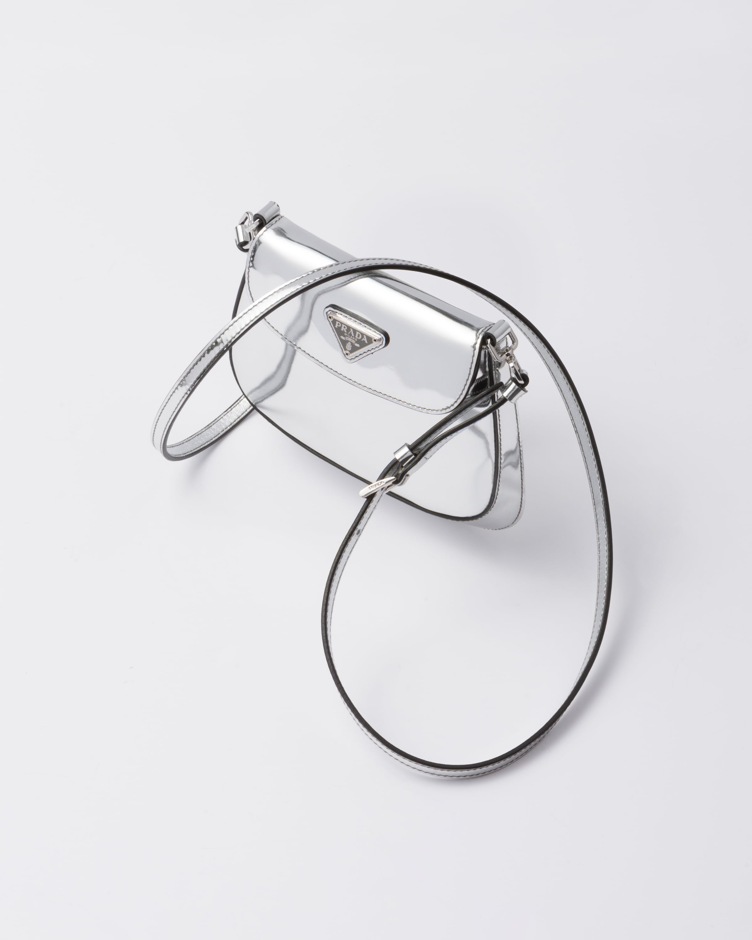 Silver prada best sale