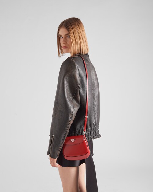 Prada Mini sac Prada Cleo en cuir brossé 2