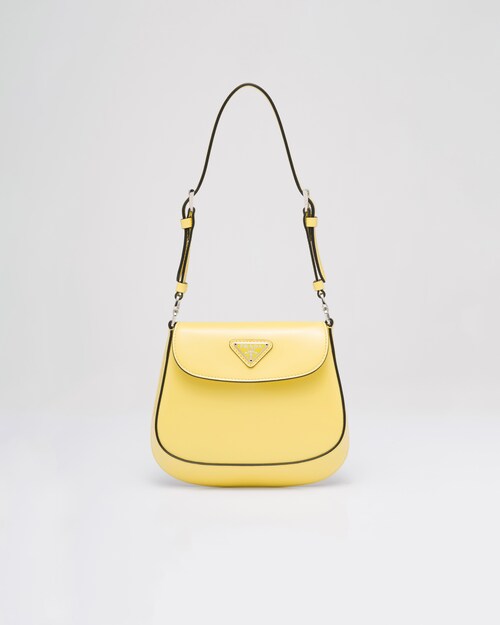 Prada حقيبة Prada Cleo من الجلد المصقول بحجم صغير 1